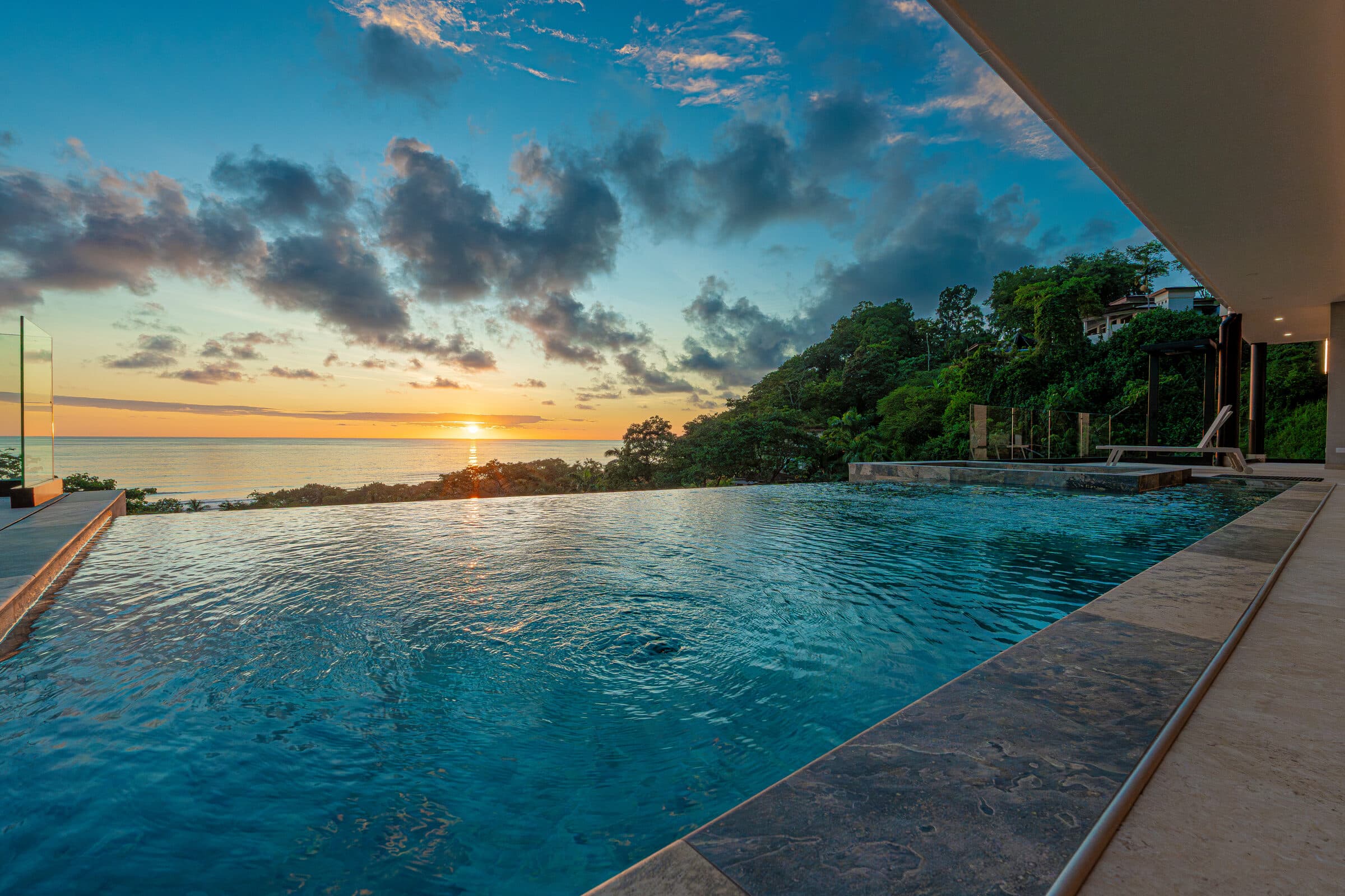 Casa Paraiso at sunset