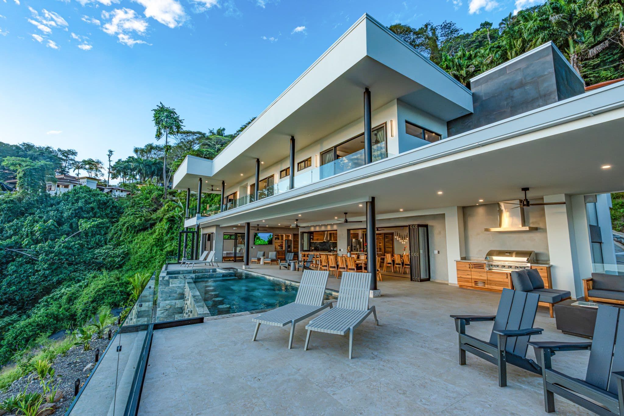 Casa Paraiso at sunset