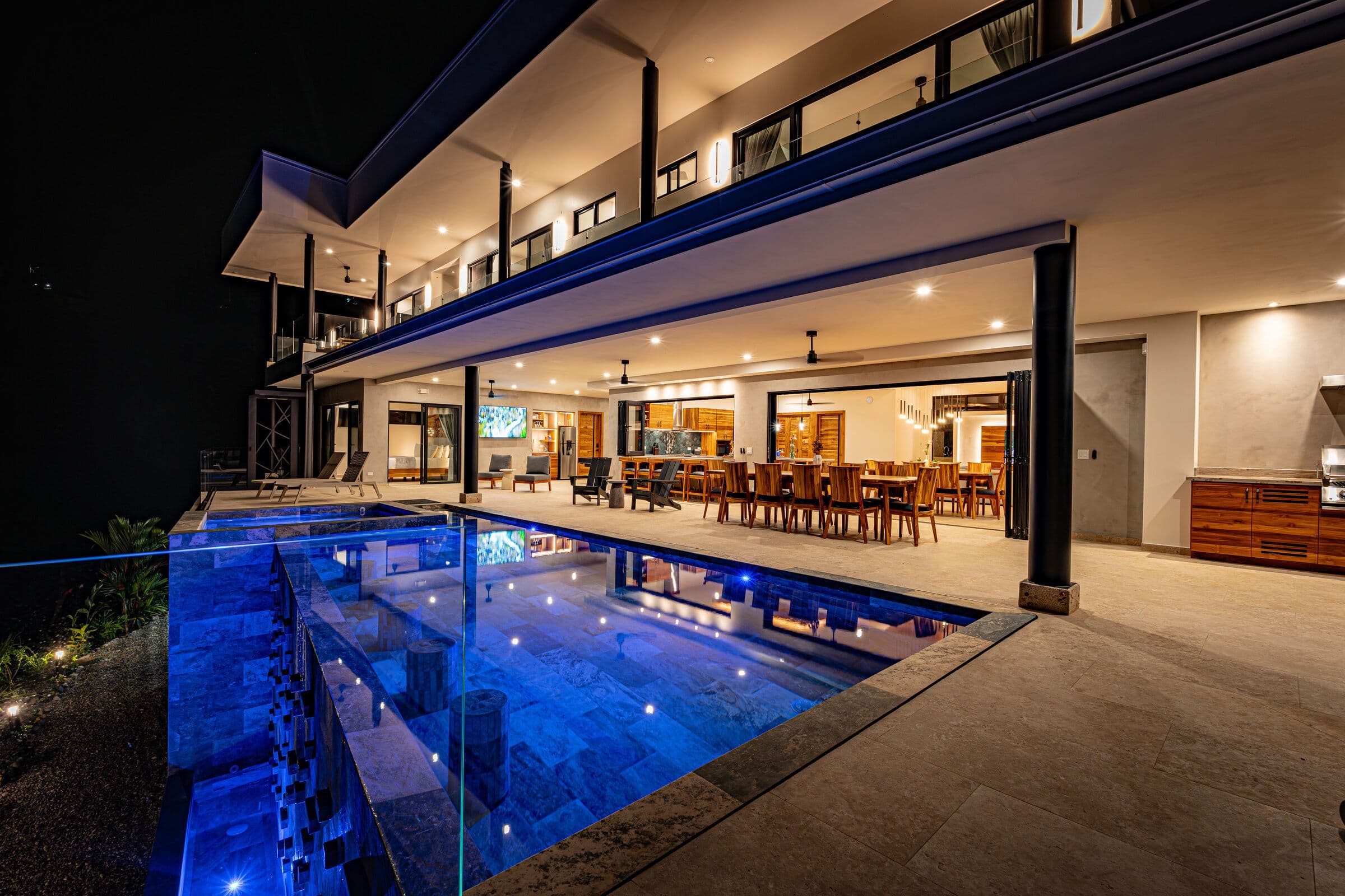 Pool at Night
